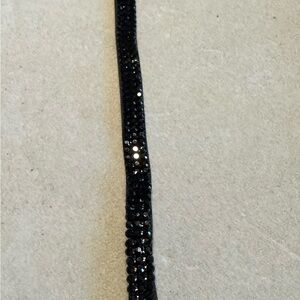 Swarovski Fit Jet Mesh Choker